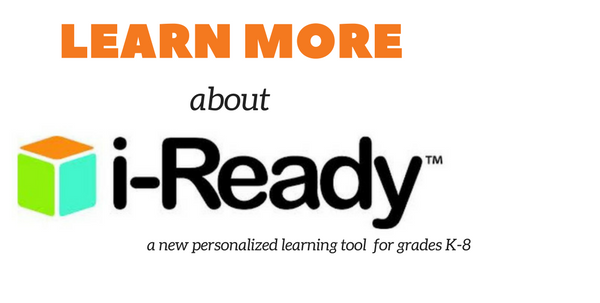 i-Ready welcome